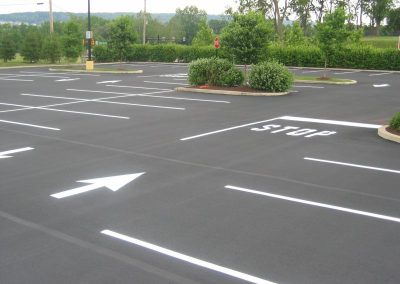 Macadam Company completed parking lot