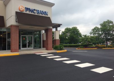 PNC Bank sealcoating and pavement painting